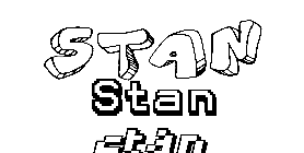 Coloriage Stan