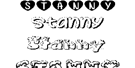 Coloriage Stanny