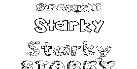 Coloriage Starky