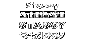Coloriage Stassy