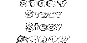 Coloriage Stecy