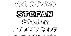 Coloriage Stefan