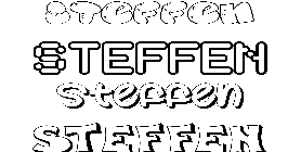 Coloriage Steffen