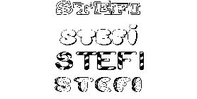 Coloriage Stefi