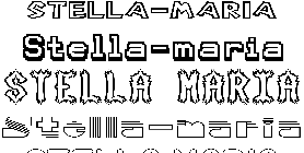 Coloriage Stella-Maria