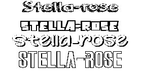 Coloriage Stella-Rose