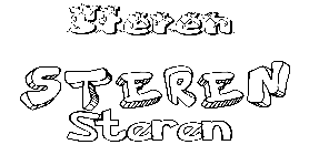 Coloriage Steren