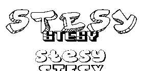 Coloriage Stesy