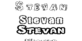 Coloriage Stevan