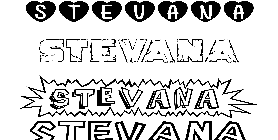 Coloriage Stevana