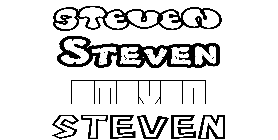 Coloriage Steven
