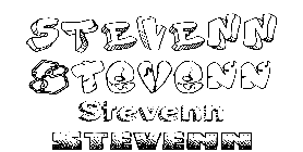 Coloriage Stevenn