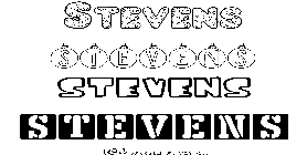 Coloriage Stevens