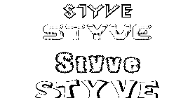 Coloriage Styve