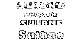 Coloriage Suibne