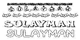 Coloriage Sulayman