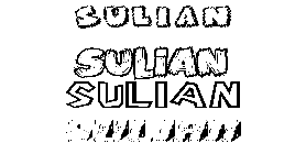 Coloriage Sulian