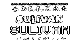 Coloriage Sulivan