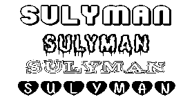 Coloriage Sulyman