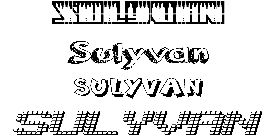 Coloriage Sulyvan