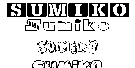 Coloriage Sumiko