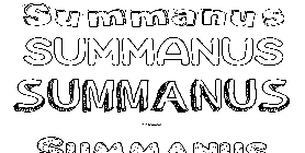 Coloriage Summanus