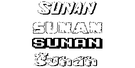 Coloriage Sunan