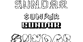 Coloriage Sundar