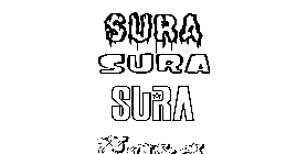 Coloriage Sura