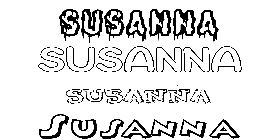 Coloriage Susanna