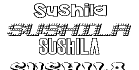 Coloriage Sushila