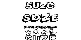 Coloriage Suze