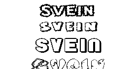 Coloriage Svein