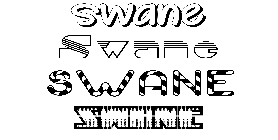 Coloriage Swane