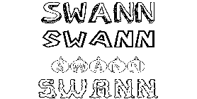 Coloriage Swann
