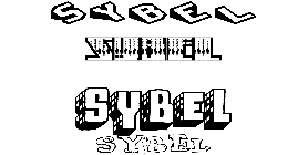 Coloriage Sybel