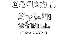 Coloriage Sybill