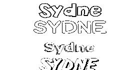 Coloriage Sydne