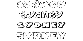 Coloriage Sydney