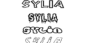 Coloriage Sylia