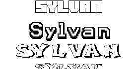 Coloriage Sylvan
