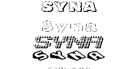 Coloriage Syna