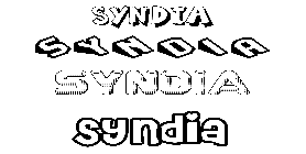 Coloriage Syndia