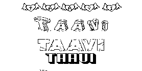 Coloriage Taavi