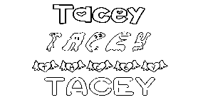 Coloriage Tacey