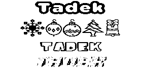 Coloriage Tadek