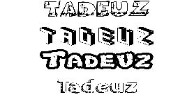 Coloriage Tadeuz