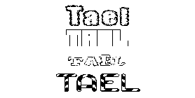 Coloriage Tael