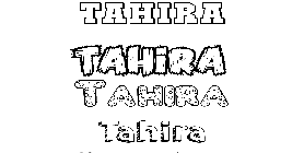 Coloriage Tahira