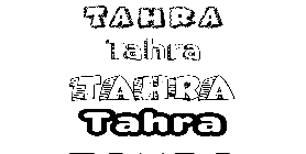 Coloriage Tahra